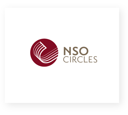 The Kennedy Center NSO Circles logo